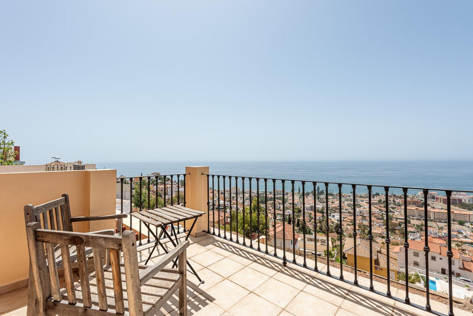 Casa Con Vistas De Lujo Frente Al Mar Villa Torre de Benagalbon Dış mekan fotoğraf