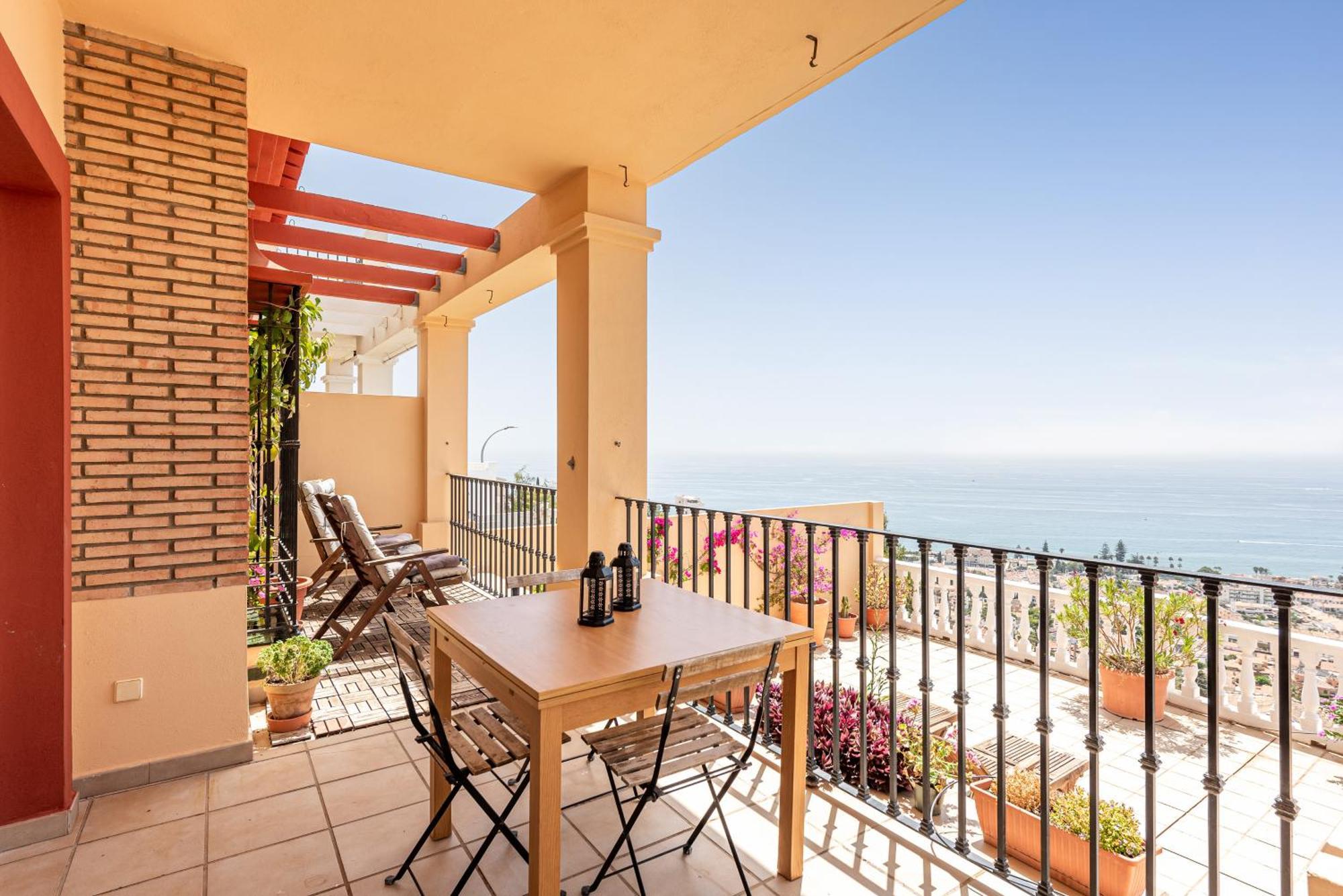 Casa Con Vistas De Lujo Frente Al Mar Villa Torre de Benagalbon Dış mekan fotoğraf