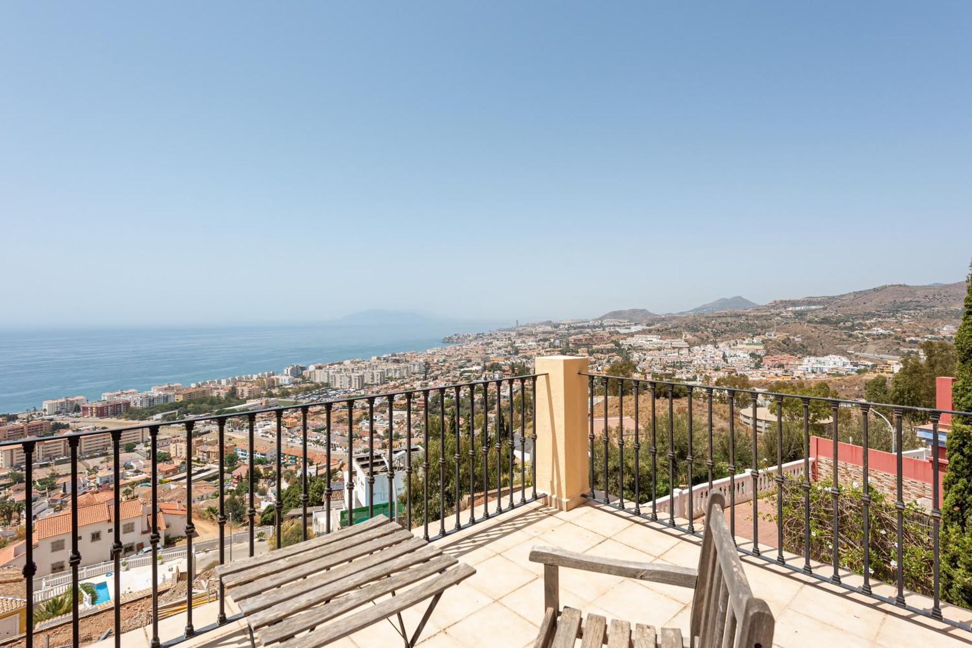 Casa Con Vistas De Lujo Frente Al Mar Villa Torre de Benagalbon Dış mekan fotoğraf